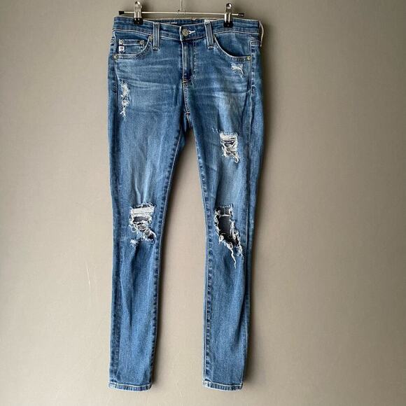 Adriano Goldschmeid sz 25 aged mid-rise denim‎ jeans - Picture 1 of 8